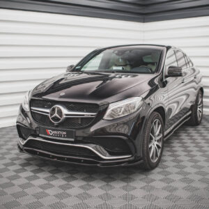 Maxton Design Передний сплиттер V.2 для Mercedes-Benz GLE Coupe / SUV 63 AMG C292 / W166