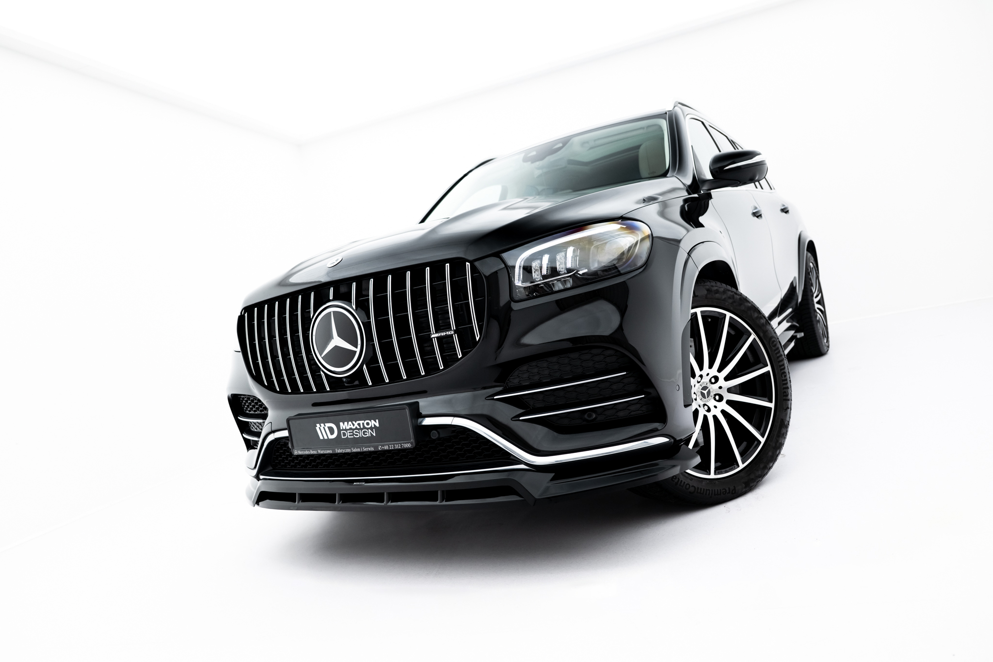 Maxton Design Передний сплиттер V.2 Mercedes-Benz GLS AMG-Line X167 — изображение 4