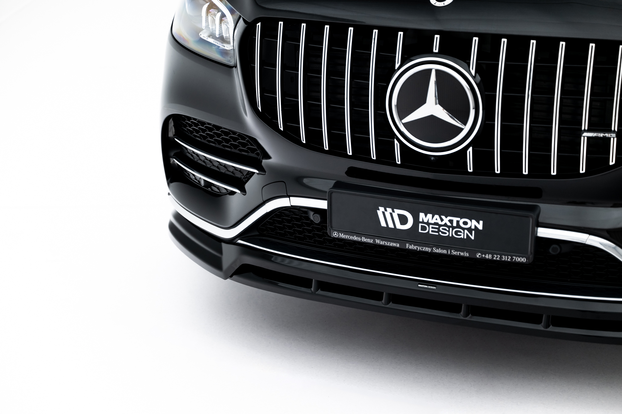 Maxton Design Передний сплиттер V.2 Mercedes-Benz GLS AMG-Line X167 — изображение 8