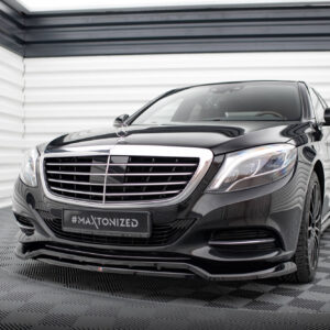 Maxton Design Передний сплиттер V.2 для Mercedes-Benz S W222
