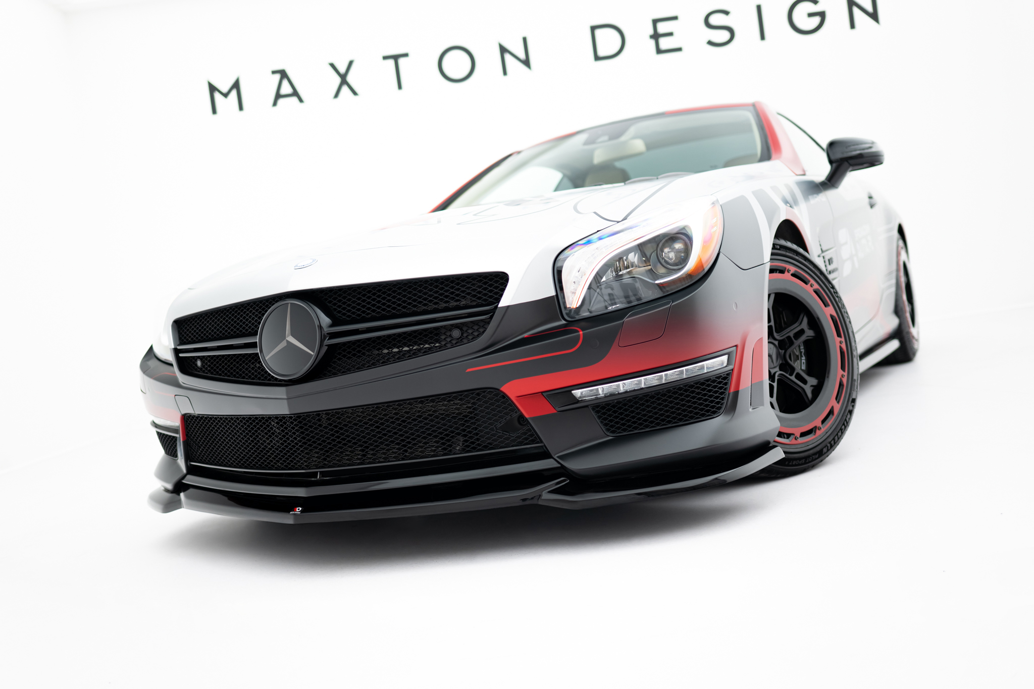 Maxton Design Передний сплиттер V.2 для Mercedes-Benz SL 63 AMG R231 — изображение 7