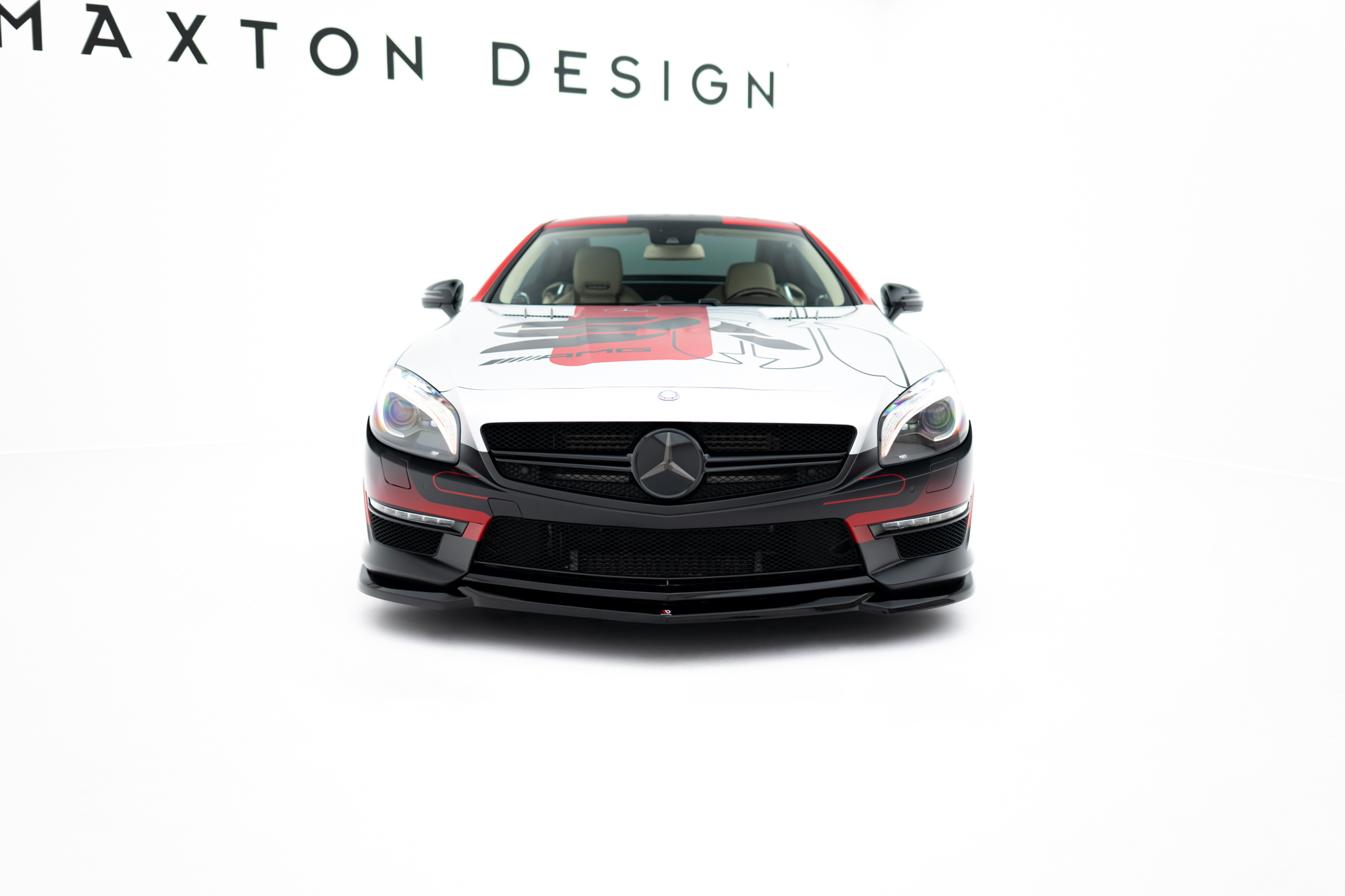 Maxton Design Передний сплиттер V.2 для Mercedes-Benz SL 63 AMG R231 — изображение 2