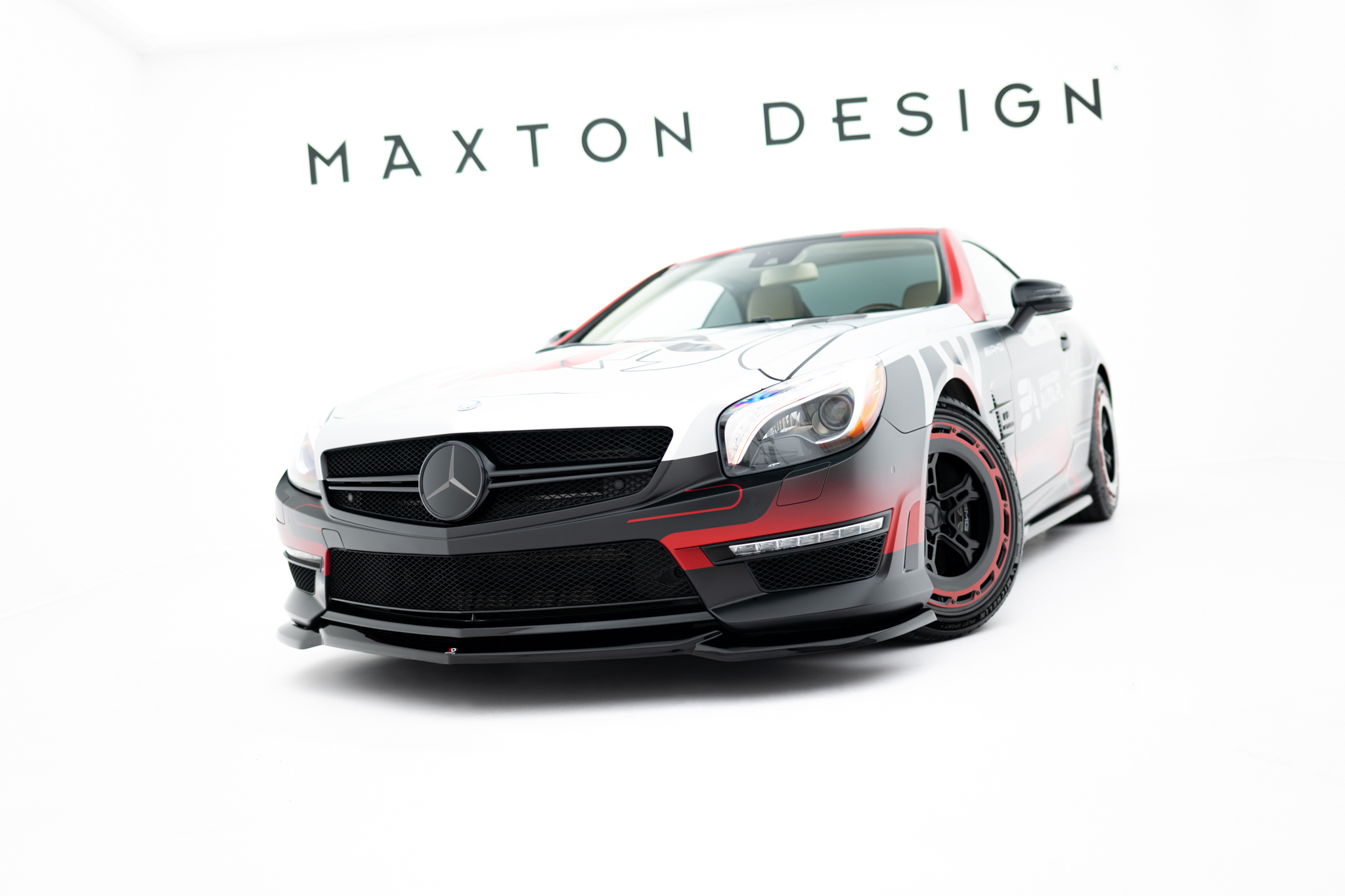 Maxton Design Передний сплиттер V.2 для Mercedes-Benz SL 63 AMG R231 — изображение 3