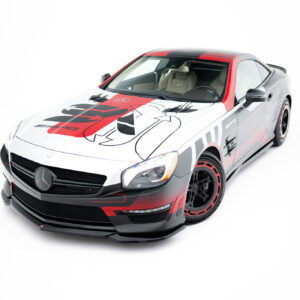 Maxton Design Передний сплиттер V.2 для Mercedes-Benz SL 63 AMG R231