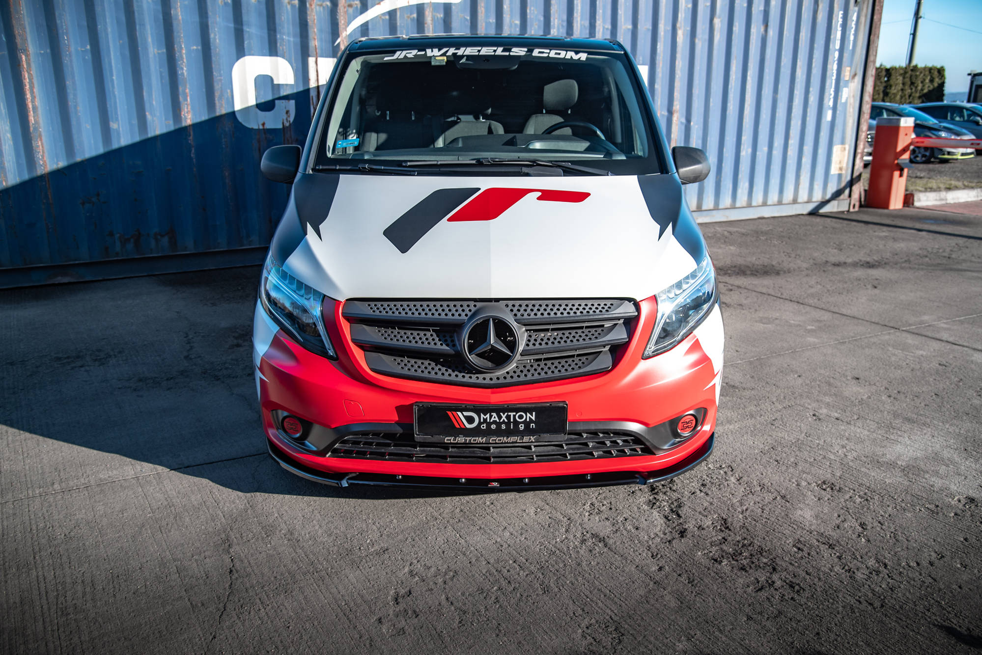 Maxton Design Передний сплиттер V.2 для Mercedes-Benz Vito W447 (рестайлинг) — изображение 2
