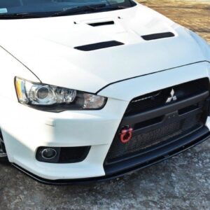 Maxton Design Передний сплиттер V.2 для Mitsubishi Lancer Evo X