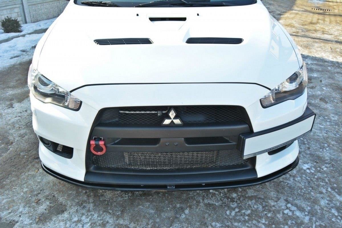 Maxton Design Передний сплиттер V.2 для Mitsubishi Lancer Evo X — изображение 2