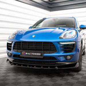 Maxton Design Передний сплиттер V.2 для Porsche Macan Mk1