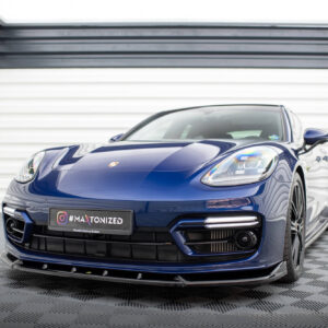 Maxton Design Передний сплиттер V.2 для Porsche Panamera E-Hybrid 971 (рестайлинг)