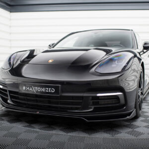 Maxton Design Передний сплиттер V.2 Porsche Panamera E-Hybrid / Panamera 4S 971