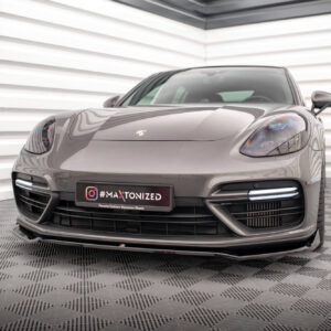 Maxton Design Передний сплиттер V.2 для Porsche Panamera Turbo S E-Hybrid