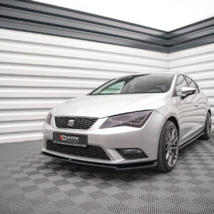 Maxton Design Передний сплиттер V.2 для Seat Leon Mk3