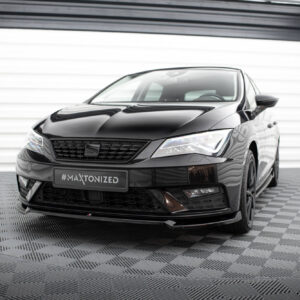 Maxton Design Передний сплиттер V.2 для Seat Leon Mk3 после рестайлинга