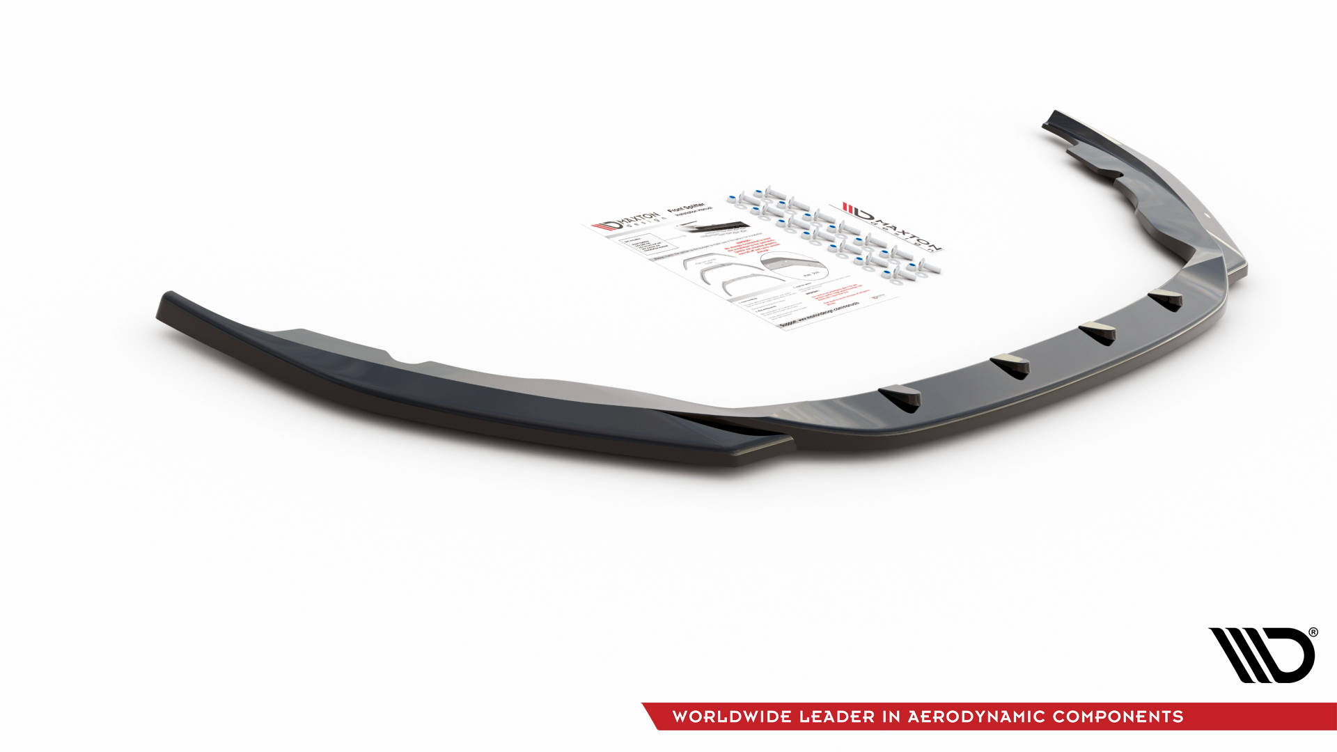 Maxton Design Передний сплиттер V.2 Skoda Fabia Mk3 — изображение 3