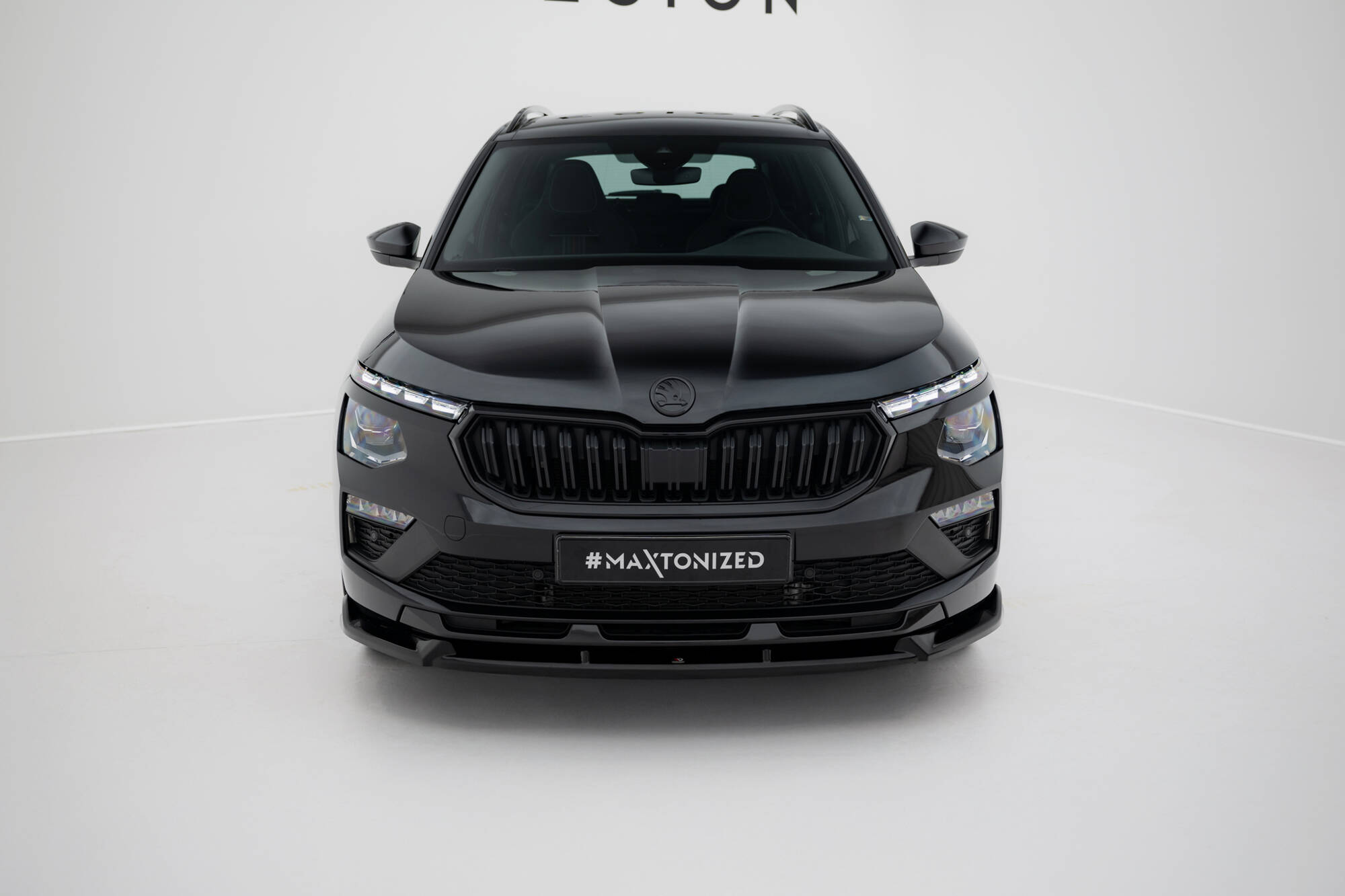 Maxton Design Передний сплиттер V.2 для Skoda Kamiq Monte Carlo Mk1 (рестайлинг) — изображение 2