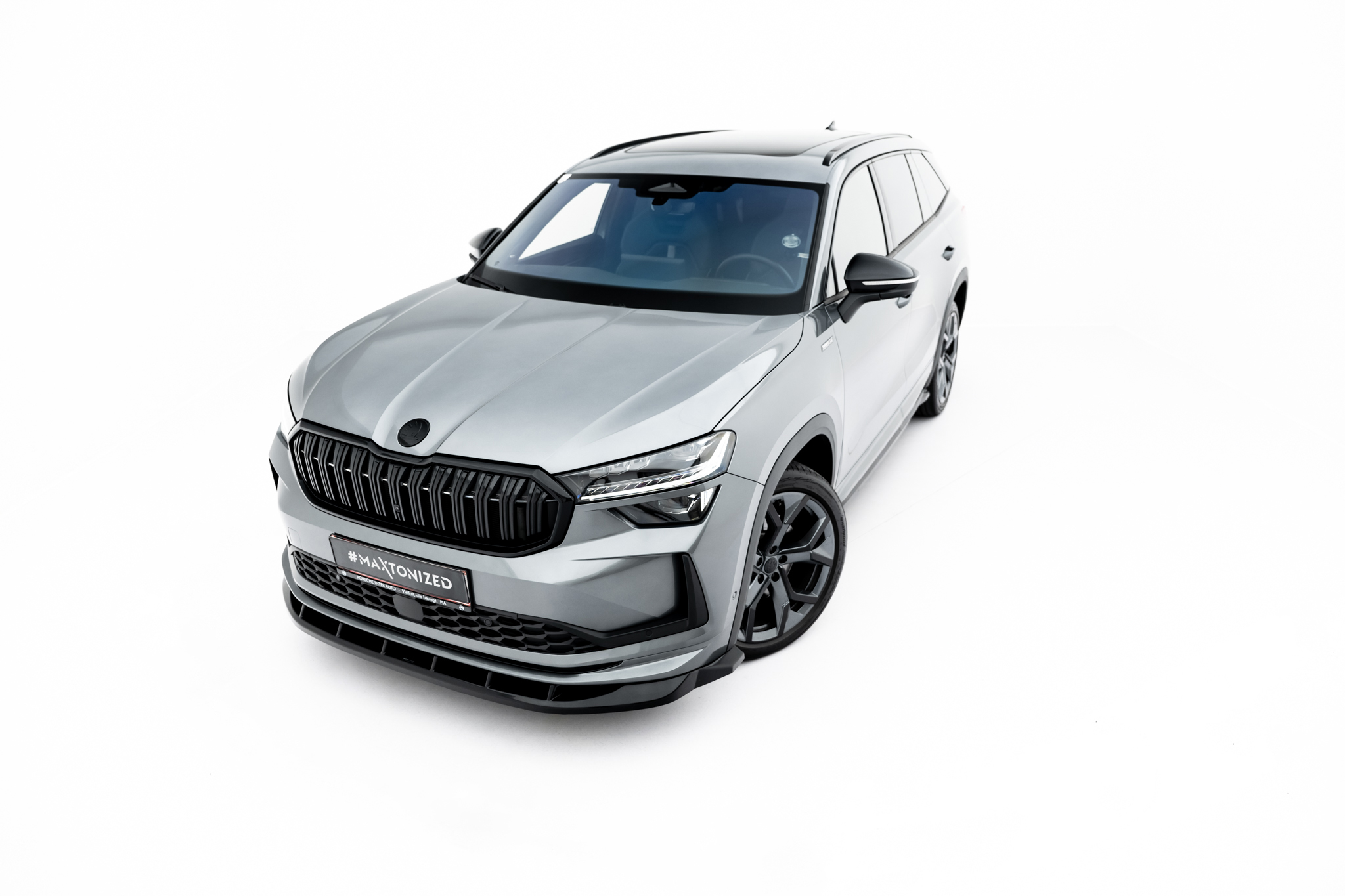 Maxton Design Передний сплиттер V.2 Skoda Kodiaq Sportline Mk2 — изображение 2