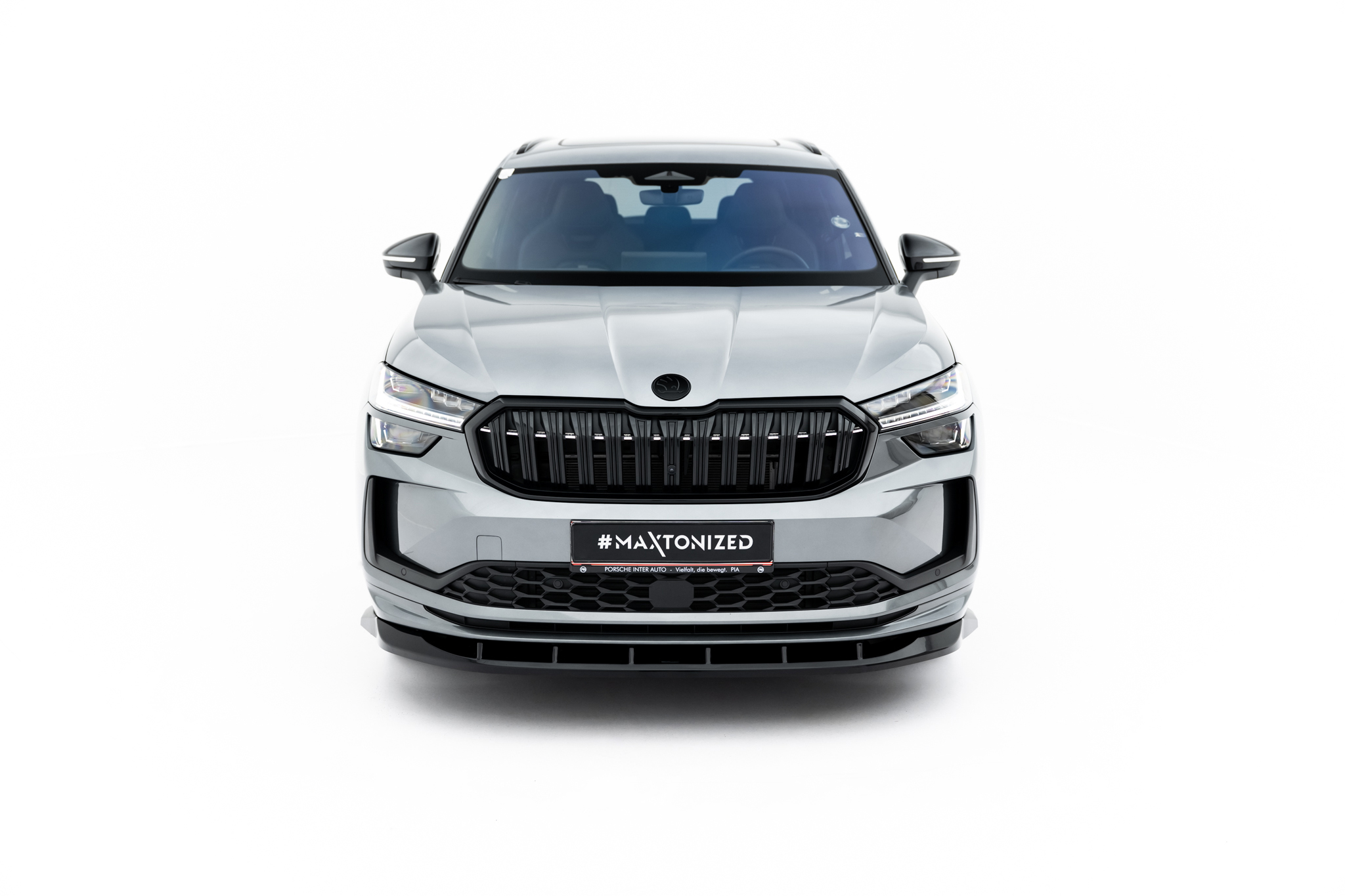 Maxton Design Передний сплиттер V.2 Skoda Kodiaq Sportline Mk2 — изображение 3