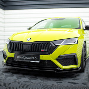 Maxton Design Передний сплиттер V.2 Skoda Octavia RS Mk4