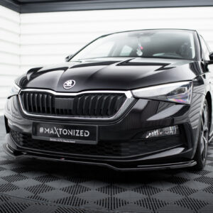 Maxton Design Передний сплиттер V.2 Skoda Scala