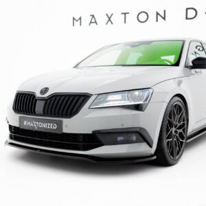 Maxton Design Передний сплиттер V.2 Skoda Superb Liftback / Combi Mk3