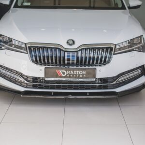 Maxton Design Передний сплиттер V.2 Skoda Superb Liftback/Combi Mk3 Facelift