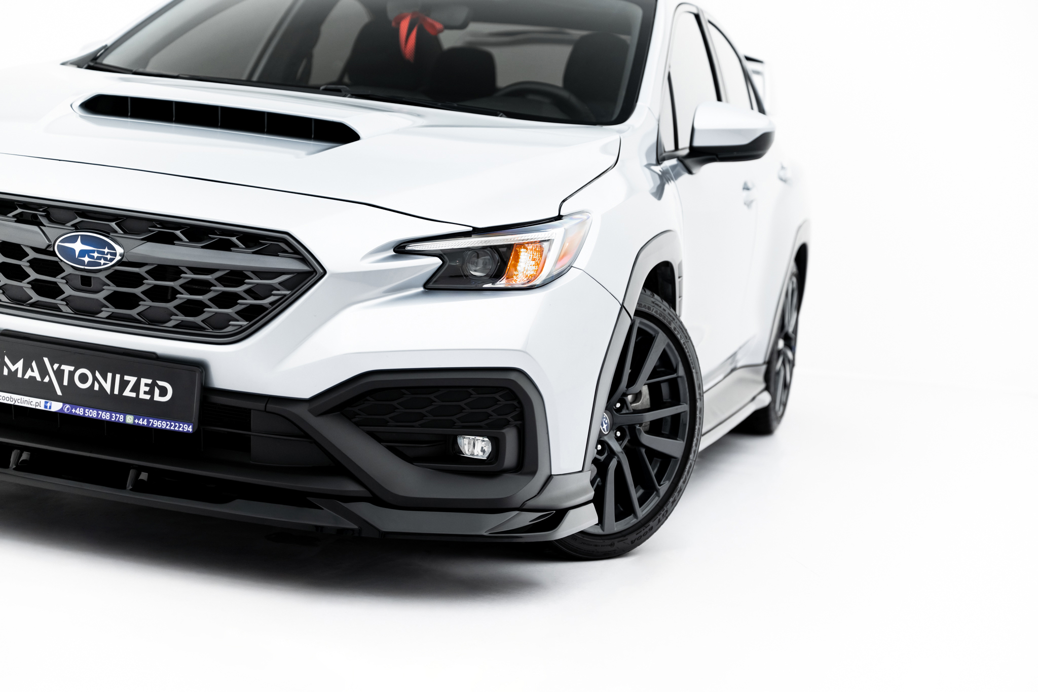 Maxton Design Передний сплиттер V.2 для Subaru WRX STI Mk2 — изображение 6