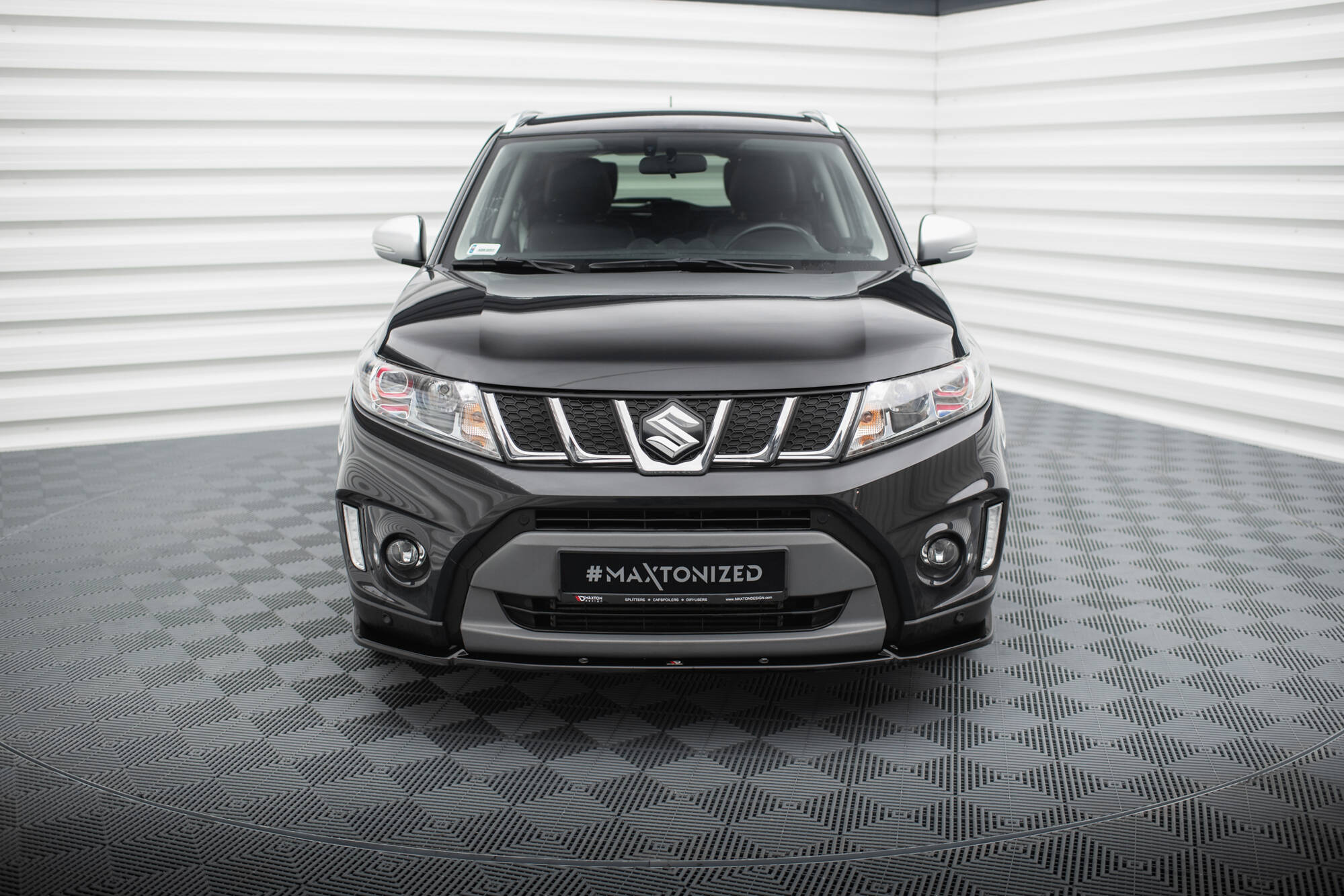 Maxton Design Передний сплиттер V.2 для Suzuki Vitara S Mk2 — изображение 2