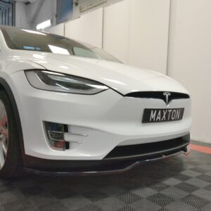 Maxton Design Передний сплиттер V.2 для Tesla Model X