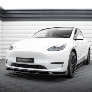 Maxton Design Передний сплиттер V.2 для Tesla Model Y