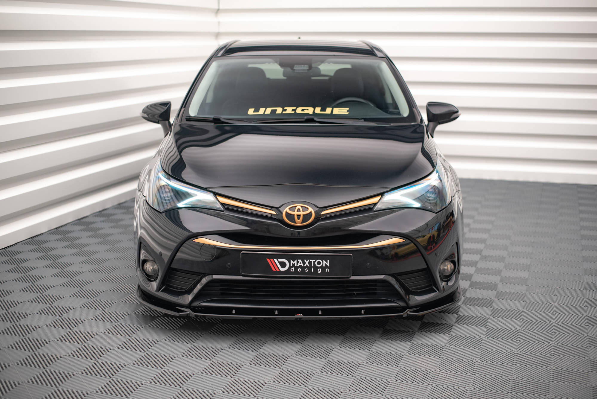 Maxton Design Передний сплиттер V.2 для Toyota Avensis Mk3 (рестайлинг) — изображение 2