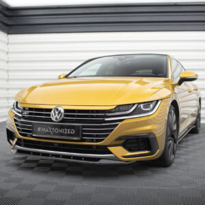 Maxton Design Передний сплиттер V.2 Volkswagen Arteon R-Line Седан / Shooting Brake Mk1