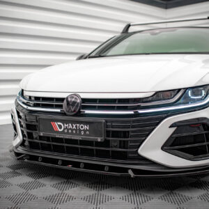 Maxton Design Передний сплиттер V.2 Volkswagen Arteon R Седан / Shooting Brake Mk1 Фейслифт