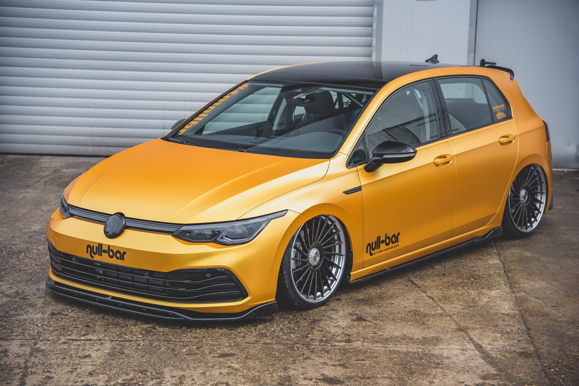 Maxton Design Передний сплиттер V.2 для Volkswagen Golf Hatchback / Variant Mk8