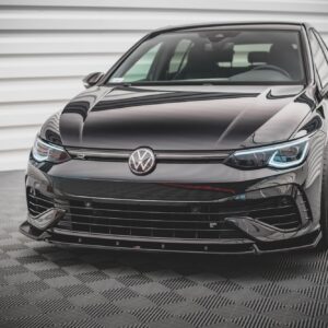 Maxton Design Передний сплиттер V.2 для Volkswagen Golf R хэтчбек / вариант Mk8