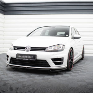 Maxton Design Передний сплиттер V.2 для Volkswagen Golf R / R-Line Mk7