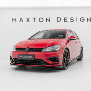Maxton Design Передний сплиттер V.2 для Volkswagen Golf R / R-Line Mk7 (рестайлинг)