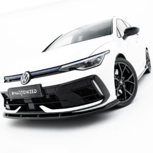 Maxton Design Передний сплиттер V.2 для Volkswagen Golf R Variant Mk8 Facelift