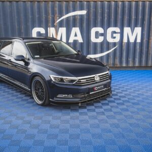 Maxton Design Передний сплиттер V2 для Volkswagen Passat B8
