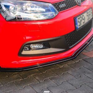 Maxton Design Передний сплиттер V.2 Volkswagen Polo GTI Mk5