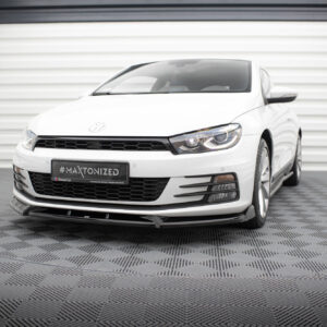 Maxton Design Передний сплиттер V.2 для Volkswagen Scirocco Mk3 (рестайлинг)