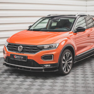 Maxton Design Передний сплиттер V.2 для Volkswagen T-Roc Mk1