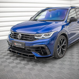 Maxton Design Передний сплиттер V.2 для Volkswagen Tiguan R / R-Line Mk2 Facelift