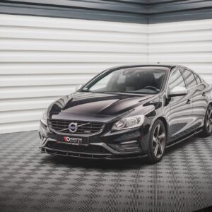 Maxton Design Передний сплиттер V2 для Volvo S60 R-Design Mk2 (рестайлинг)