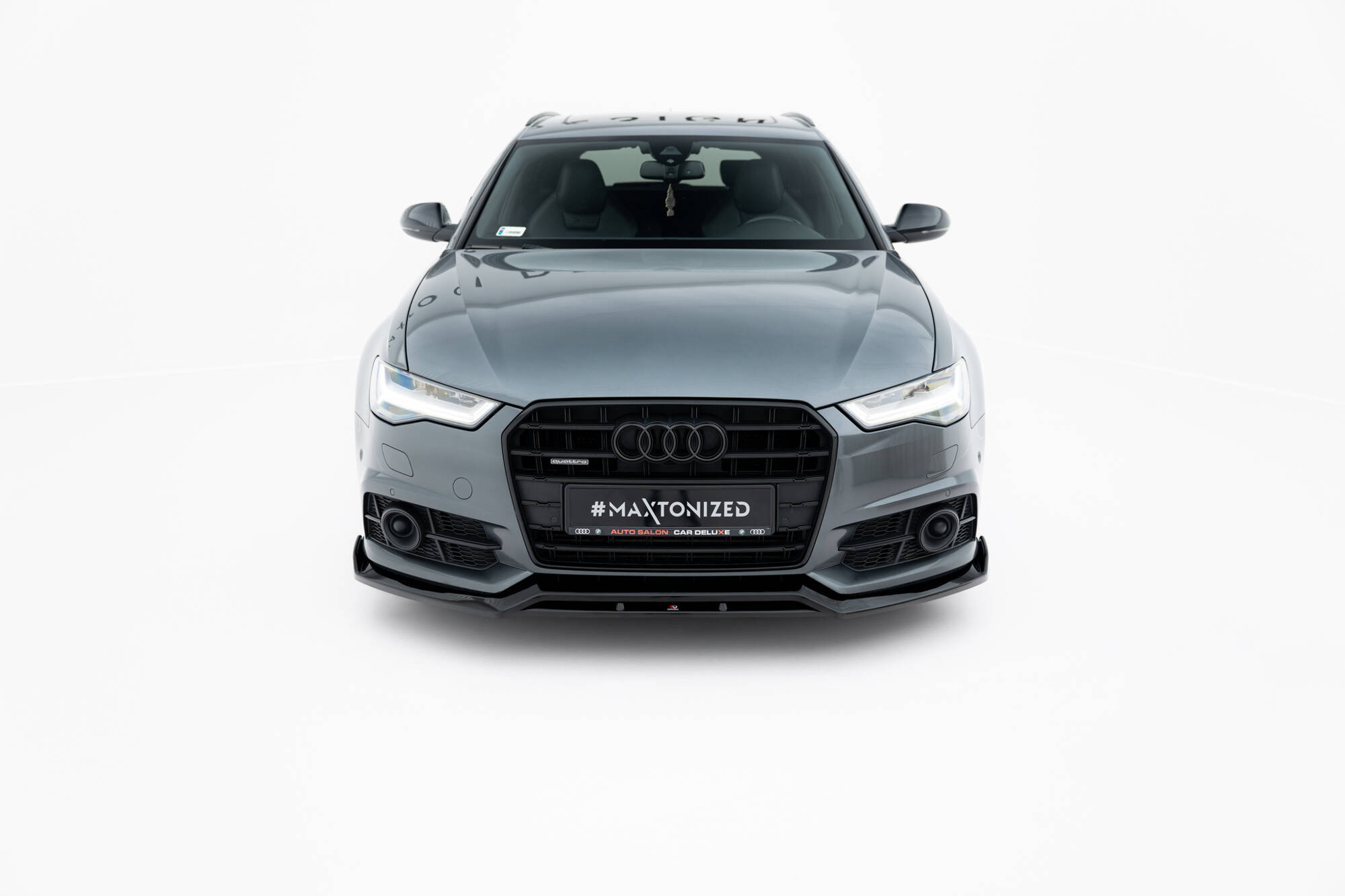 Maxton Design Передний сплиттер V.3 Audi A6 / A6 C7 S-line/ S6 C7 Facelift — изображение 2