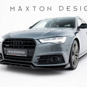 Maxton Design Передний сплиттер V.3 Audi A6 / A6 C7 S-line/ S6 C7 Facelift