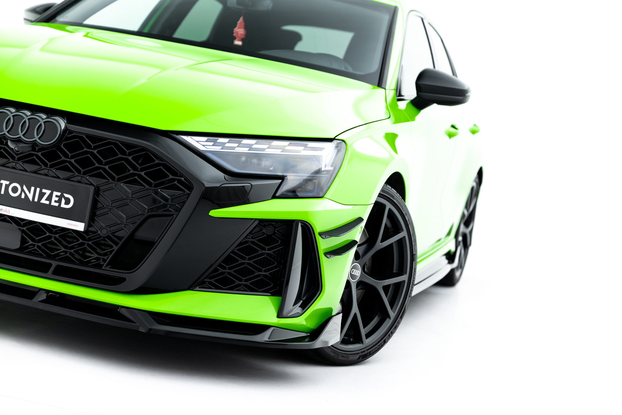 Maxton Design Передний сплиттер V.3 для Audi RS3 Sportback 8Y (рестайлинг) — изображение 3