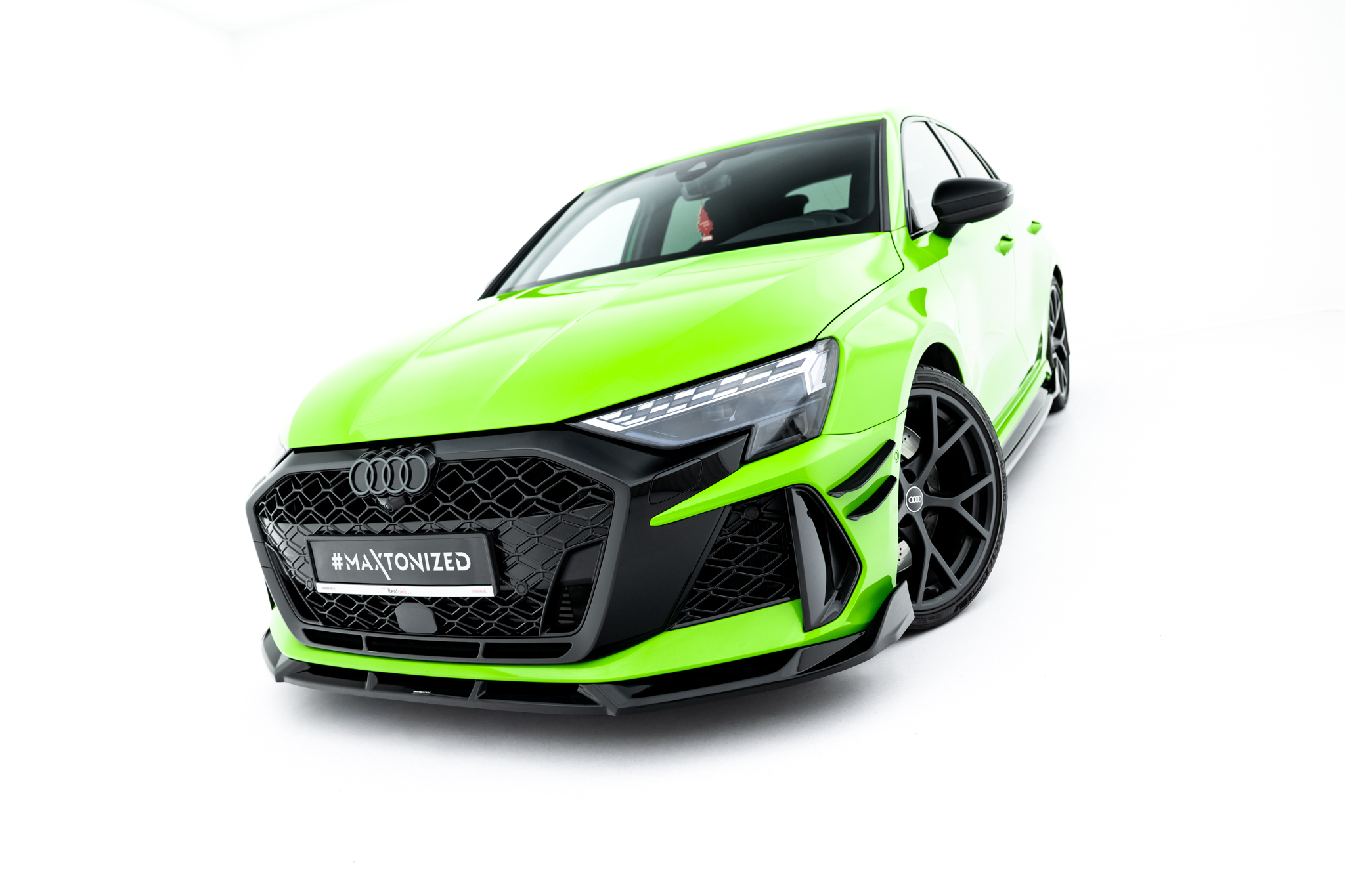 Maxton Design Передний сплиттер V.3 для Audi RS3 Sportback 8Y (рестайлинг)