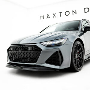 Maxton Design Передний сплиттер V.3 для Audi RS6 C8 / C8 Facelift