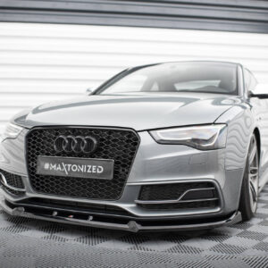 Maxton Design Передний сплиттер V.3 для Audi S5 / A5 S-Line 8T (рестайлинг)