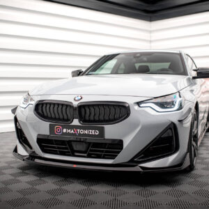 Maxton Design Передний сплиттер V.3 для BMW 2 Coupe M-Pack / M240i G42